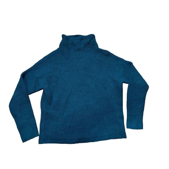 Madewell Southfield Mockneck Sweater Wool Blend sz Small Green - Picture 7 of 9